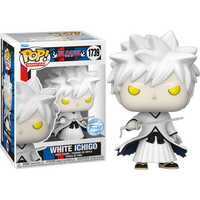 BLEACH - Figurine Pop! en vinyle exclusive #1739 d'Ichigo Kurosaki blanc