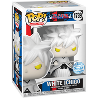 BLEACH - Figurine Pop! en vinyle exclusive #1739 d'Ichigo Kurosaki blanc