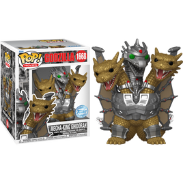 PRE-ORDER - GODZILLA - 70 YEARS ANNIVERSARY Mecha-King Ghidora Exclusive Pop! Vinyl