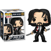 PRE-ORDER - John Wick with Knives (Bloody) Pop! Vinyl Figure