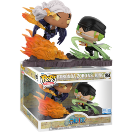 PRE-ORDER - One Piece - Roronoa Zoro vs. King (Unmasked) Pop! Moment Vinyl Figure