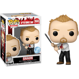 PRE-ORDER - SHAUN OF THE DEAD - Shaun Exclusive Pop! Vinyl Figure - 1 IN 6 CHASE CHANCE