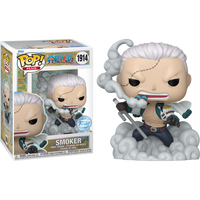 PRE-ORDER - ONE PIECE: Smoker Exclusive Pop! Vinyl Figure - PLUS EDITION CHASE BUNDLE