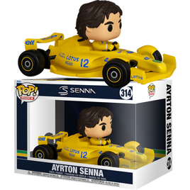 FORMULA 1 - Ayrton Senna McLaren Deluxe Funko Pop! Ride Vinyl Vehicle