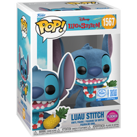 PRE-ORDER - Lilo & Stitch - Luau Stitch (FLOCKED) Exclusive Pop! Vinyl Figure