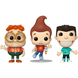 PRE-ORDER - The Adventures of Jimmy Neutron Boy Genius - Boy Genius Pop! Vinyl Bundle (Set of 3)