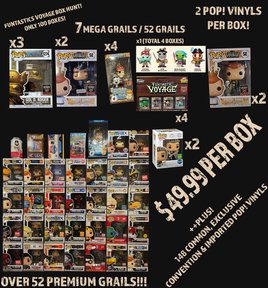 Box Hunt Bundle Pop! Vinyl - FUNTASTICS VOYAGE EDITION