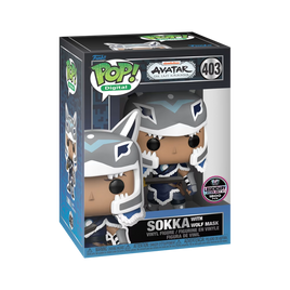 AVATAR LEGENDS - SERIES 2 - PHYSICAL COLLECTIBLES - Sokka with Wolf Mask Pop! Vinyl - NFT EXCLUSIVE 1800PCS