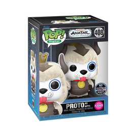 AVATAR LEGENDS - SERIES 2 - PHYSICAL COLLECTIBLES - Proto as Appa (FLOCKED) Pop! Vinyl - NFT EXCLUSIVE 2300PCS