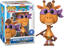 TMNT : Geoffrey en Donatello Pop! Vinyle - EXCLUSIVITÉ TOYSRUS