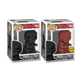 GODZILLA - 70 YEARS ANNIVERSARY Godzilla (1984) Pop! Vinyl - CHASE BUNDLE