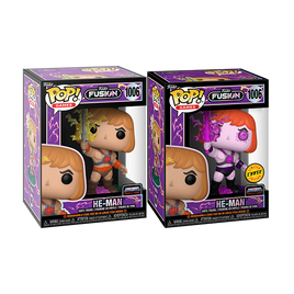 MASTERS OF THE UNIVERSE: He-Man Pop! Vinyl - FUNKO FUSION CHASE BUNDLE