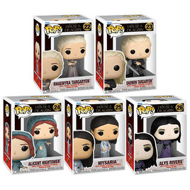 PRE-ORDER - HOUSE OF THE DRAGON - Pop! Vinyl Bundle (Set of 5)