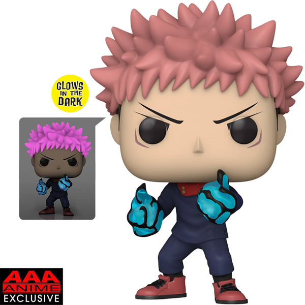 JUJUTSU KAISEN: Yuji Itadori Divergent Fist Glow Pop! Vinyl - AAA EXCL ...