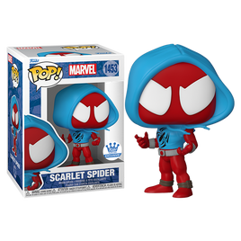 PRÉCOMMANDE - MARVEL - Scarlet Spider avec capuche #1453 Pop! Figurine en vinyle - EXCLUSIVITÉ FUNKO