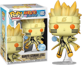 Naruto: Shippuden Naruto Kurama Link Mode Exclusive Pop! Vinyl - CHASE CHANCE