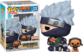 PRÉCOMMANDE - Figurine en vinyle Naruto Shippuden Kakashi avec Pakkun - EXCLUSIVITÉ BOXLUNCH