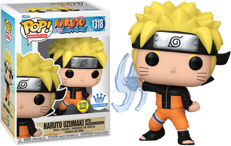 Buy Pop! Naruto Uzumaki with Rasengan (Glow) at Funko.