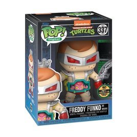 PRÉCOMMANDE - TORTUES NINJA - Freddy en tant que Krang NFT Redemption Pop! Vinyle - EXCLUSIVITÉ NFT 2500PCS