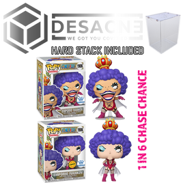 PRE-ORDER - ONE PIECE - Emporio Ivankov Pop! Vinyl - OFFICIAL FUNKO EXCLUSIVE - 1 IN 6 CHASE CHANCE + DESACNE HARD STACK