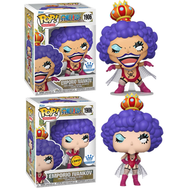 PRE-ORDER - ONE PIECE - Emporio Ivankov Pop! Vinyl - OFFICIAL FUNKO EXCLUSIVE - CHASE BUNDLE