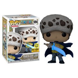 PRE-ORDER - ONE PIECE: Trafalgar Law (GLOW) Pop! Vinyl Figure - HOT TOPIC EXCLUSIVE