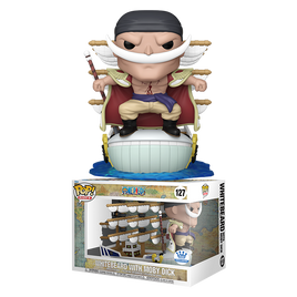 ONE PIECE - Whitebeard with Moby Dick Rides Deluxe Edition Pop! Vinyl Figure - OFFICIAL FUNKO EXCLUSIVE