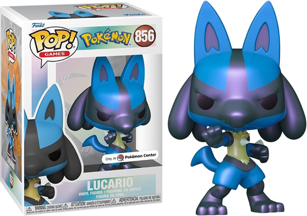 POKEMON: Pearlscent Lucario Pop! Vinyl - POKEMON CENTER EXCLUSIVE ...