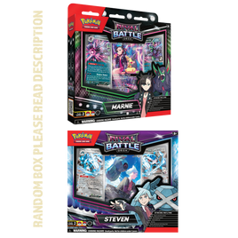 PRE-ORDER - POKÉMON TCG: Rival Battle Deck—Marnie/Steven - RANDOM BOX 1 OF 2