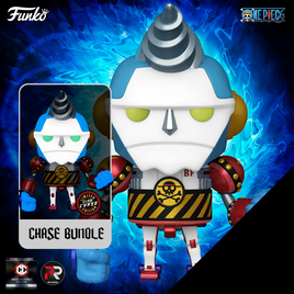 ONE PIECE - Figurine Pop! en vinyle du Général Franky - EXCLUSIVITÉ CHALICE - CHASE BUNDLE - ÉDITION PRÉLIMINAIRE