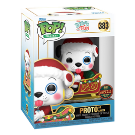 FESTIVAL OF FUN SERIES - PHYSICAL COLLECTIBLES - Proto as Santa Pop! Vinyl - NFT EXCLUSIVE 1900PCS