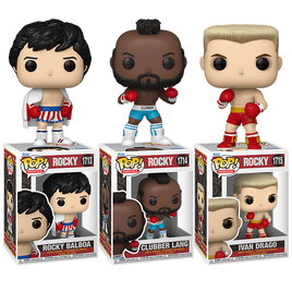 ROCKY Pop! Vinyl Figure - BUNDLE SET OF 3