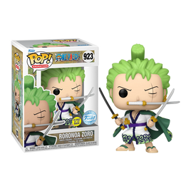 ONE PIECE - Roronoa Zoro (with Katana) GLOW Exclusive Pop! Vinyl