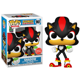 SONIC THE HEDGEHOG : Shadow Pop! Vinyle - BOÎTE DE T-SHIRT EXCLUSIVE GAMETOP