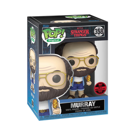 STRANGER THINGS - SÉRIE 2 - Pop! Vinyle Murray NFT Redemption - EXCLUSIVITÉ NFT 999PCS