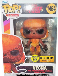 STRANGER THINGS - Vecna Glow Pop! Vinyl - HOT TOPIC EXCLUSIVE