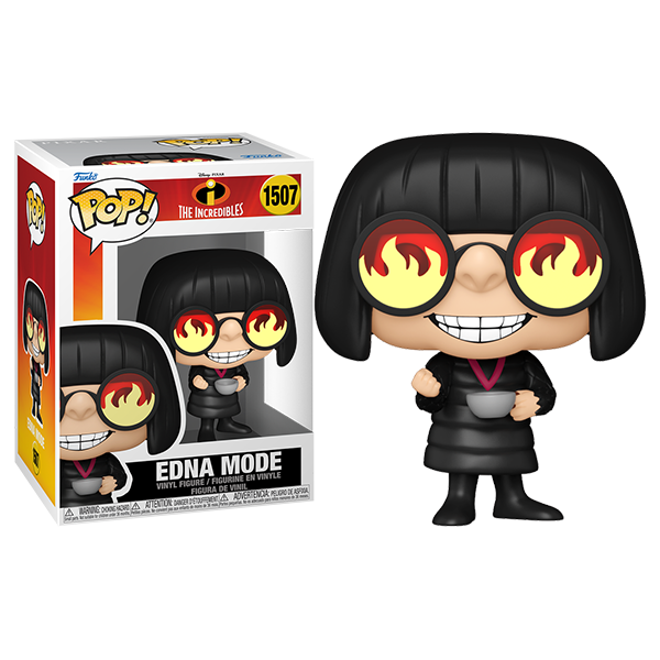 DISNEY - THE INCREDIBLES - Edna Mode (20th ANNIVERSARY) Pop! Vinyl Fig ...