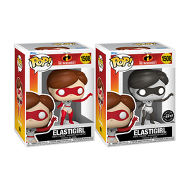 DISNEY – DIE UNGLAUBLICHEN – Elastigirl (20. JAHRESTAG) Pop! Vinylfigur – CHASE BUNDLE