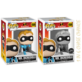 DISNEY - LES INDESTRUCTIBLES - Figurine Pop! en vinyle Mr. Indestructible (20e ANNIVERSAIRE) - 1 CHANCE DE POURSUITE SUR 6