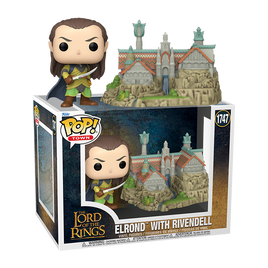 THE LORD OF THE RINGS - Lord Elrond with Rivendell Town Edition Pop! Vinyl Figure