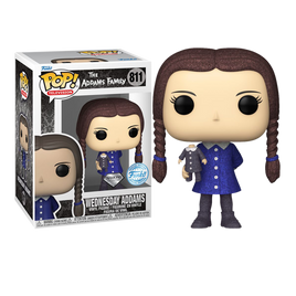 PRÉCOMMANDE - La Famille Addams (TV) - Figurine en vinyle Diamond Glitter Pop! exclusive du mercredi - EN STOCK