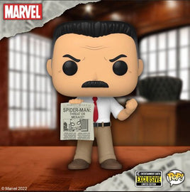 Spider-Man J. Jonah Jameson Pop! Vinylfigur - Exklusiv bei Entertainment Earth