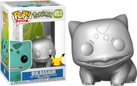 Pokemon - Bulbasaur 25. Jubiläum Silber Metallic Pop! Vinylfigur