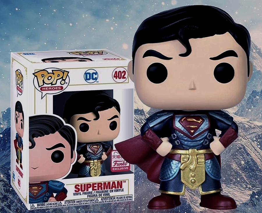 Superman - Metallic Imperial Superman Pop! Vinyl - ASIA EXCLUSIVE LIMI ...