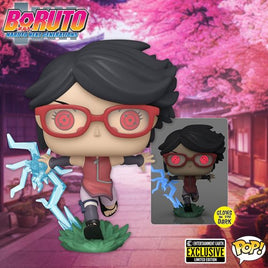 BORUTO: Sarada mit Sharingan Glow Pop! Vinyl – EXKLUSIV FÜR EE