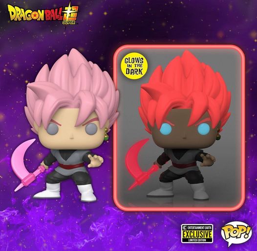 Figura Dragon Ball Flash - Super Sayan Rosé Goku Black