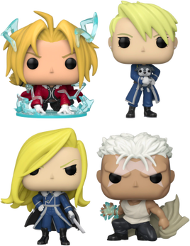 Fullmetal Alchemist: Brotherhood Pop! Vinyl - (Bundle Set 4)