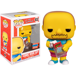 The Simpsons - Comic Book Guy Pop! Vinyl Figure (2020 Fall Convention Exclusive) (RS)