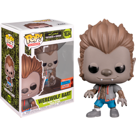 Figurine en vinyle Pop! Les Simpson - Le loup-garou Bart (exclusivité de la convention d'automne 2020)