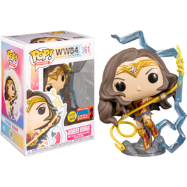 Wonder Woman 1984 - Wonder Woman with Lightning Glow in the Dark Pop! Vinyl Figure (2020 Fall Convention Exclusive)